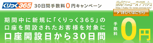 インヴァスト証券 くりっく365 キャンペーン 手数料無料 手数料0円
